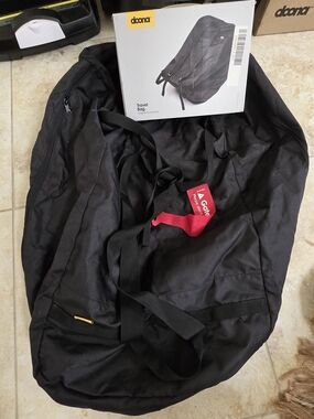 Doona Black Travel Duffel Bag For Doona Stroller
